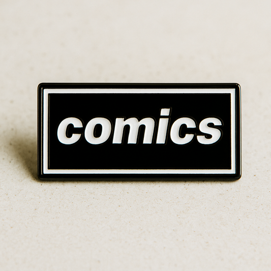 Limited Edition Oasis x Comics 1” Enamel Pin